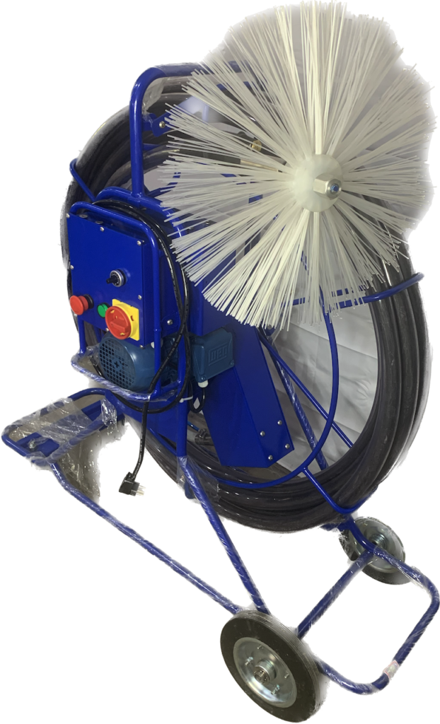 Equipamento MLD 20 para limpeza de dutos